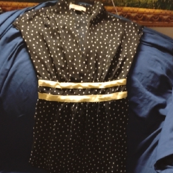 Johnathan Martin Tops - Jonathan Martin Polka Dot Blouse